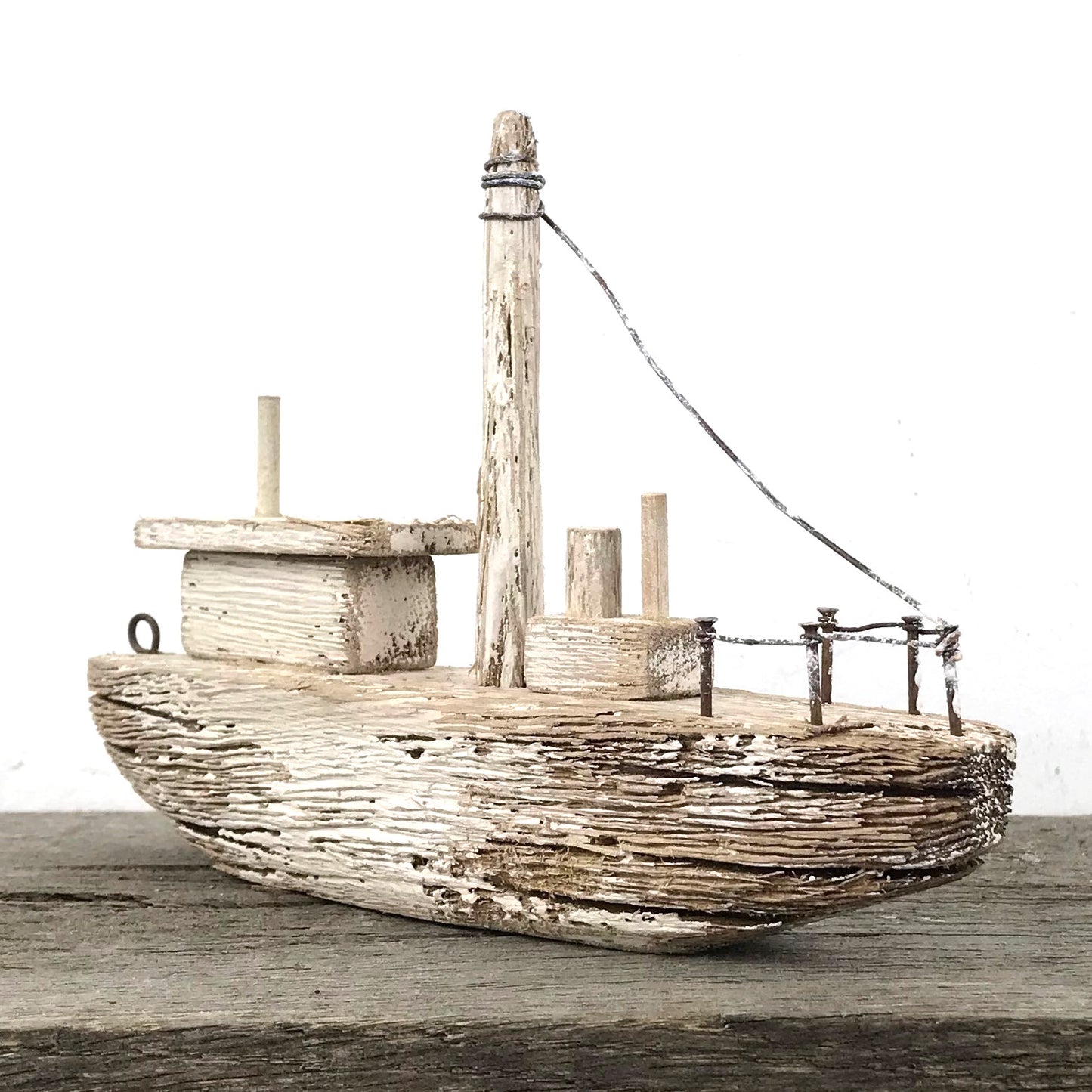 Whitewashed Boat